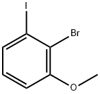 2-溴-3-碘苯甲醚 结构式