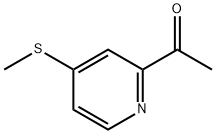 Ethanone, 1-[4-(methylthio)-2-pyridinyl]- (9CI) 结构式