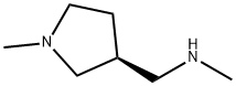 3-Pyrrolidinemethanamine,N,N-dimethyl-,(3S)-(9CI) 结构式