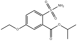 Benzoic acid, 2-(aminosulfonyl)-5-ethoxy-, 1-methylethyl ester 结构式
