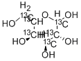 D-半乳糖-13C6 结构式