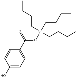 tributylstannyl p-hydroxybenzoate 结构式