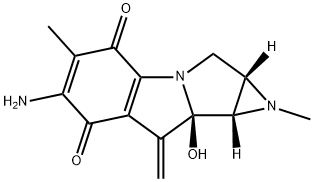 7-氨基-9A-O-甲基-10-去氨氧羰基-9-去氢-7-去甲氧基丝裂霉素B 结构式