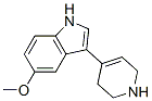 5-methoxy 3-(1,2,3,6-tetrahydro-4-pyridinyl)1H indole 结构式