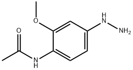 Acetamide, N-(4-hydrazino-2-methoxyphenyl)- (9CI) 结构式