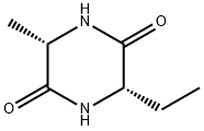 2,5-Piperazinedione,3-ethyl-6-methyl-,(3S-cis)-(9CI) 结构式