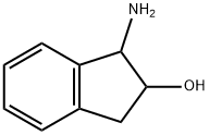 1-氨基-2-茚醇 结构式