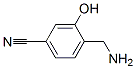 4-(氨甲基)-3-羟基苯甲腈 结构式