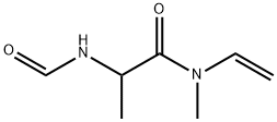 Propanamide, N-ethenyl-2-(formylamino)-N-methyl- (9CI) 结构式