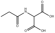 Propanedioic  acid,  [(1-oxopropyl)amino]-  (9CI) 结构式