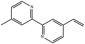 4-乙炔基-4'-甲基-2,2'-联吡啶 结构式