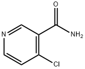 4-氯吡啶-3-羧胺 结构式