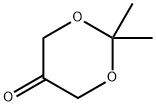2,2-二甲基-1,3-二恶烷-5-酮 结构式
