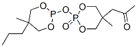 2,2'-oxybis[5-methyl-5-propyl-1,3,2-dioxaphosphorinane] 2,2'-dioxide  结构式