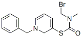 1-(1-benzylpyridin-5-yl)sulfanyl-N,N-dimethyl-formamide bromide 结构式