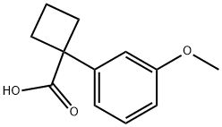 1-(3-Methoxyphenyl)cyclobutanecarboxylicacid