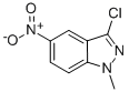 1H-INDAZOLE,3-CHLORO-1-METHYL-5-NITRO 结构式