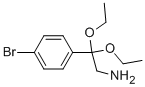 2-(4-Bromo-phenyl)-2,2-diethoxy-ethylamine 结构式