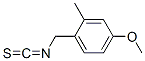 Benzene, 1-(isothiocyanatomethyl)-4-methoxy-2-methyl- (9CI) 结构式