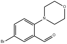 5-溴-2-(N-吗啉)-苯甲醛 结构式