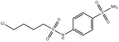 4-氯丁磺酰对苯磺酰胺 结构式