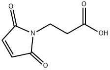 3-马来酰亚胺基丙酸 结构式