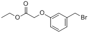 ethyl 3-bromomethylphenoxyacetate  结构式