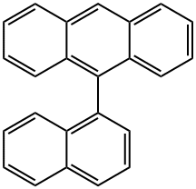 9-(1-萘基)蒽 结构式