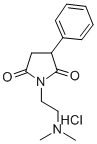 2,5-Pyrrolidinedione, 1-(2-(dimethylamino)ethyl)-3-phenyl-, monohydroc hloride (9CI) 结构式