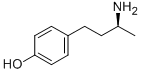 (S)-4-(3-氨基丁基)苯酚 结构式