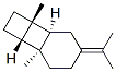 Tricyclo4.4.0.02,5decane, 1,5-dimethyl-8-(1-methylethylidene)-, (1.alpha.,2.beta.,5.beta.,6.alpha.)- 结构式