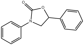 3,5-Diphenyl-2-oxazolidinone 结构式