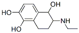 1,2,5-Naphthalenetriol, 6-(ethylamino)-5,6,7,8-tetrahydro- (9CI) 结构式