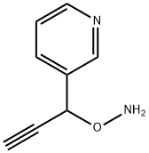 Pyridine, 3-[1-(aminooxy)-2-propynyl]- (9CI) 结构式