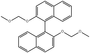 2,2′-双(甲氧基甲氧基)-1,1′-联萘 结构式