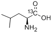 L-亮氨酸-1-13C 结构式