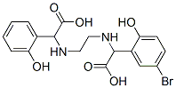 5-bromo-ethylenediamine-N,N'-bis(2-hydroxyphenylacetic acid) 结构式