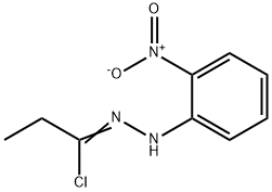 Propionyl chloride o-nitrophenylhydrazone 结构式