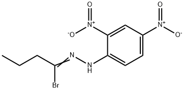 N-(2,4-Dinitrophenyl)butanehydrazonoyl bromide 结构式