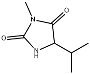 5-异丙基-3-甲基咪唑烷-2,4-二酮 结构式