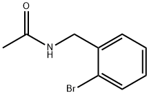 N-(2-溴苄基)乙酰胺 结构式