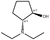 TRANS-2-(DIETHYLAMINO)CYCLOPENTANOL 结构式