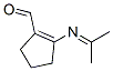 1-Cyclopentene-1-carboxaldehyde, 2-[(1-methylethylidene)amino]- (9CI) 结构式