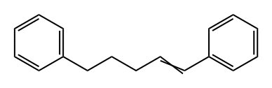 1,5-Diphenyl-1-pentene 结构式