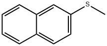 2-(甲硫基)萘 结构式