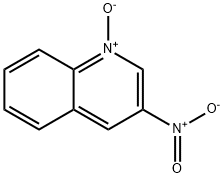 3-Nitro-quinoline 1-oxide 结构式