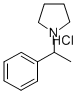 1-(alpha-Methylbenzyl)pyrrolidine hydrochloride 结构式