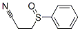 3-PHENYLSULFINYLPROPIONITRILE 结构式