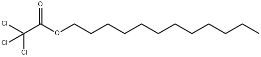 TRICHLOROACETIC ACID LAURYL ESTER(C12) 结构式