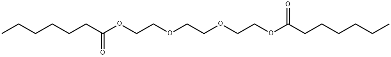 三甘醇二庚酸酯 结构式